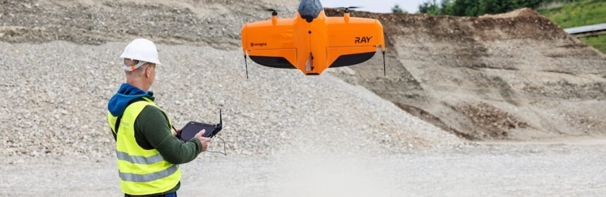 WingtraRay drone surveying